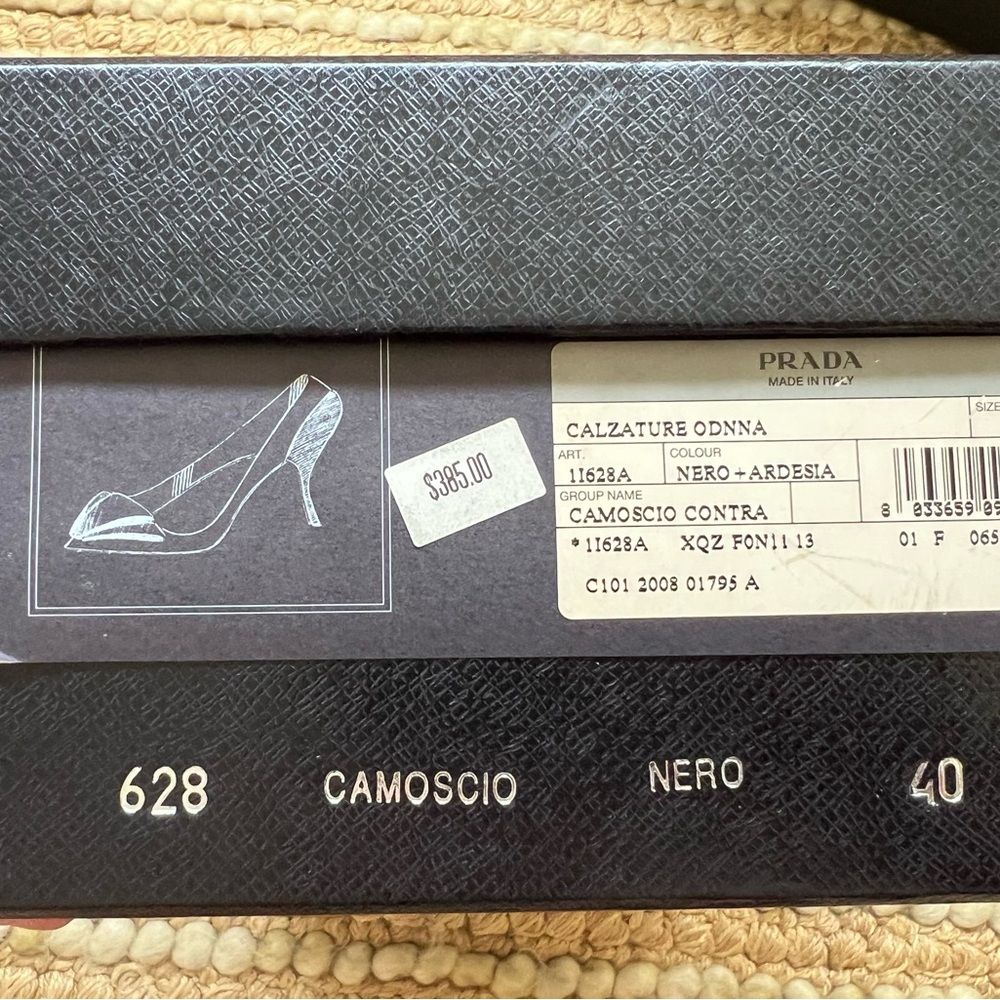 Prada Black (Nero) Women's Pumps Boxed